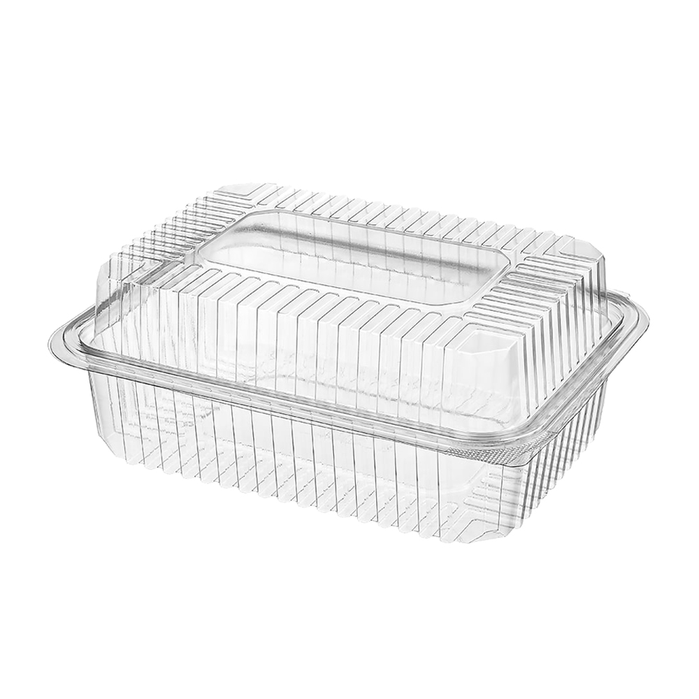 Plastic Leakproof Container with Camber Lid 1500cc